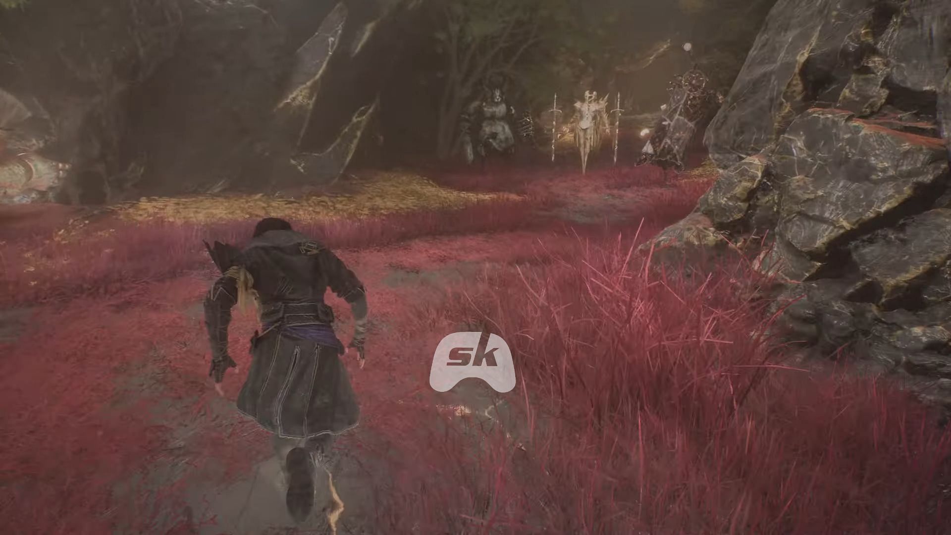 Fighting the trio in The Monolith (Image via Sportskeeda Gaming || Kepler Interactive)